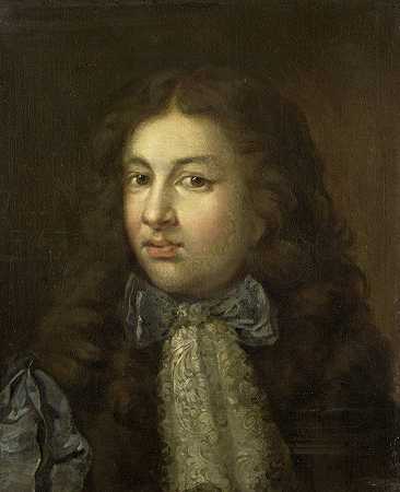 《艺术家最年长儿子Thedoor Netscher（1661-1728）肖像》