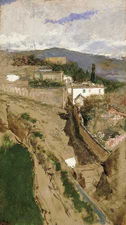 Mariano Fortuny Marsal的《格拉纳达风景》