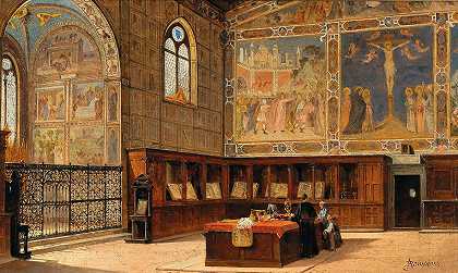 安东尼塔·布兰代斯的《佛罗伦萨圣十字教堂》