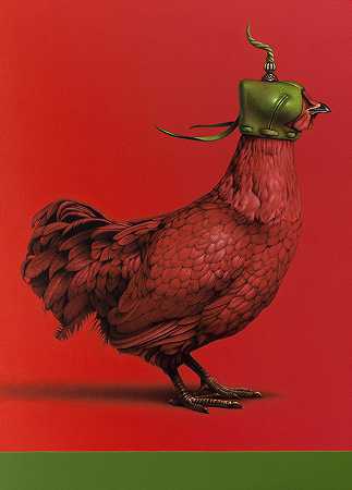 埃卡特·哈恩的《红鸡》