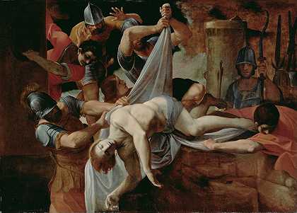 卢多维科·卡拉奇（Ludovico Carracci）的《圣塞巴斯蒂安被扔进阴沟》