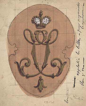 查尔斯·蒙布朗德（Charles Monblond）《王冠上的会徽设计》