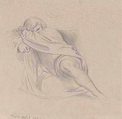西奥多·理查德·爱德华·冯·霍斯特的《男人睡觉》