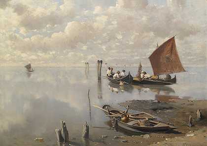 弗朗茨·利奥·鲁本的《泻湖渔民》