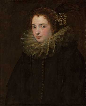 安东尼·范·戴克的一幅贵族女性肖像