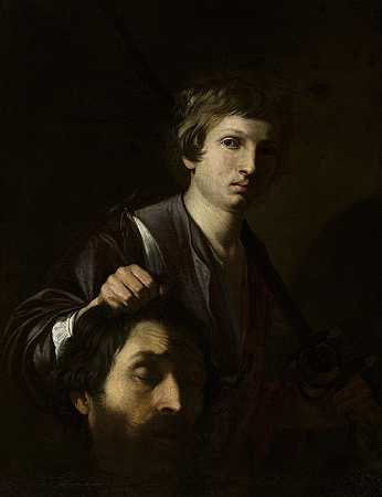 尼古拉斯·图尼尔的《戴着歌利亚头像的大卫》