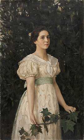 维克托·米哈伊洛维奇·瓦涅佐夫的《维拉·萨维什纳·马蒙托娃肖像》