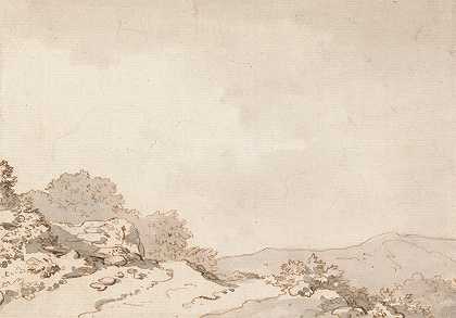 菲利普·雅克·德·卢瑟堡的《山顶小路》