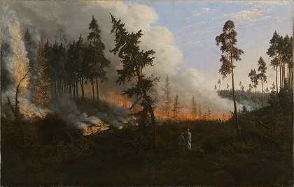 文森塔斯·德马考斯卡斯的《森林大火》