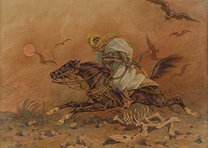 朱利叶斯·科萨克（Juliusz Kossak）的《法拉斯骑马驰骋》