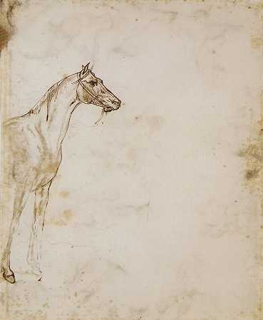 Théodore Géricault的《马的研究》