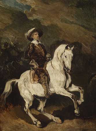 Piotr Michałowski的《骑兵》