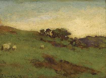 约瑟夫·奈特的《羊的风景》