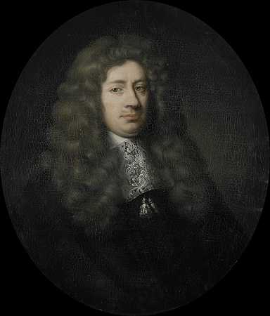 “荷兰东印度鹿特丹商会会长多米尼克斯·罗斯马勒的肖像，1677年由彼得·范德维尔夫（Pieter Van Der Werff）选出