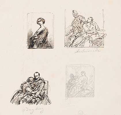 《阿基米德与三幅肖像》，尼凯斯·德·凯瑟著