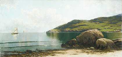 阿尔弗雷德·汤普森·布里彻的《海洋风景》