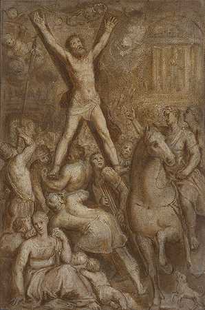 奥托·范·维恩的《圣安德鲁的殉难》