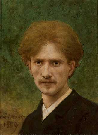 《伊格纳西·帕德雷夫斯基的肖像》，路易斯·弗雷德里克·舒岑贝格（Louis Frédéric Schützenberger）著