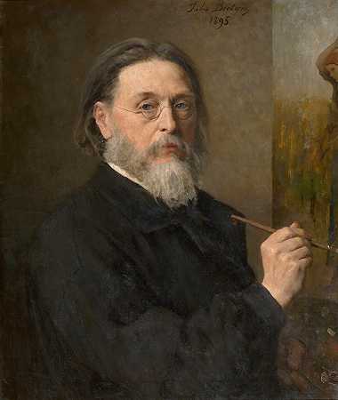 Jules Breton的自画像