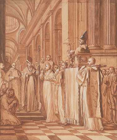 1626年，马蒂厄·埃利亚斯从罗马带到他的费伊兰茨修道院，接待了圣父多姆·让·德·拉·巴里埃的心脏和头部