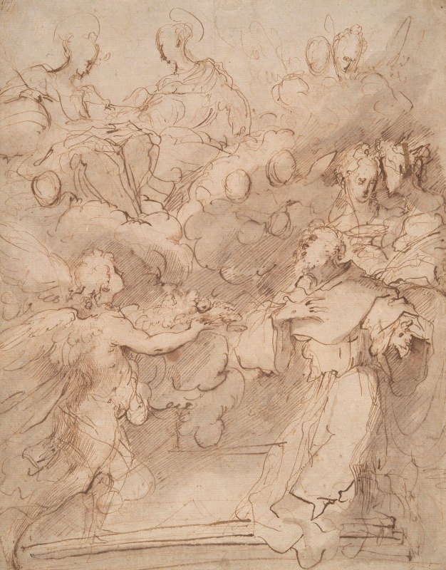 瓦莱里奥·卡斯特罗的《圣弗朗西斯的佩多诺》