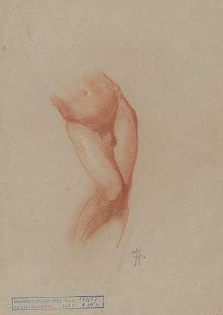 Jozef Hanula的《男性裸体躯干》