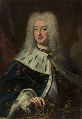 “无名氏1720-1751年瑞典国王弗雷德里克一世（1676-1751）的肖像