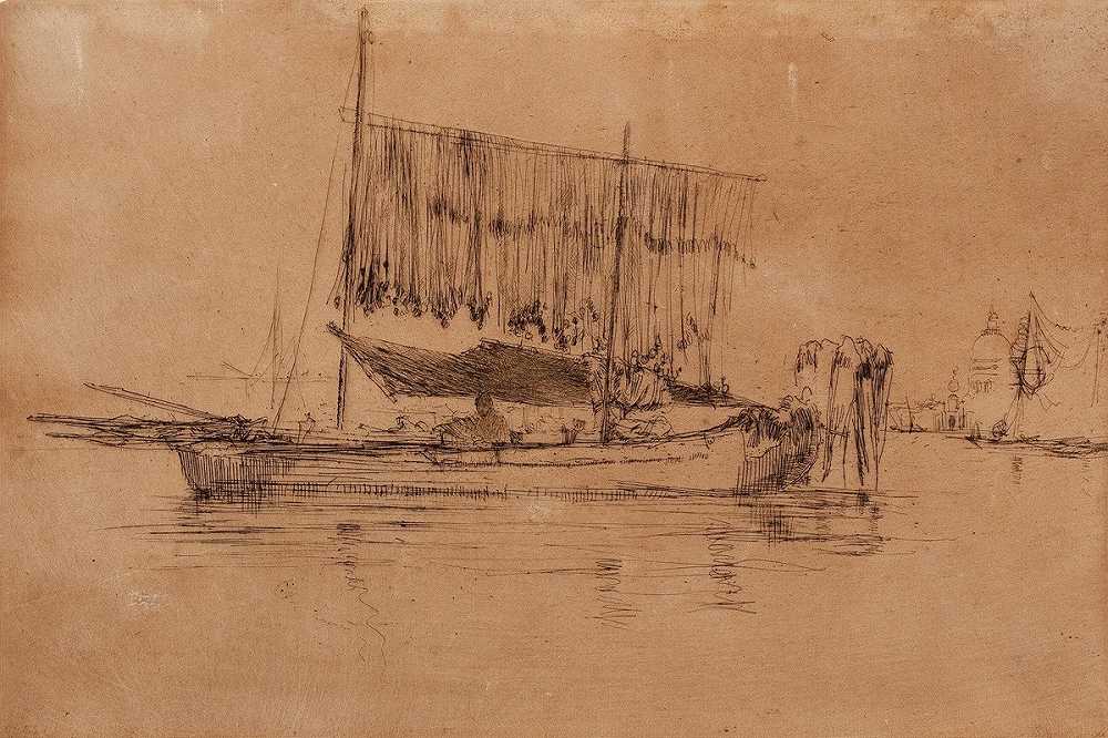 詹姆斯·阿博特·麦克尼尔·惠斯勒的《渔船》