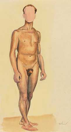 卡尔·维纳的《男性裸体VI》