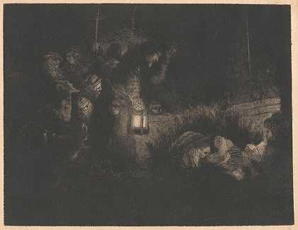 《牧羊人的崇拜：伦勃朗·范·里恩的夜曲》