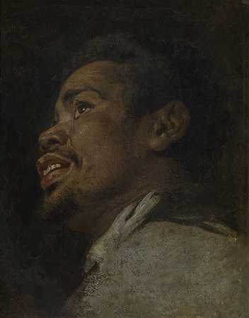 加斯帕·德·克莱尔的《年轻摩尔人的头像》