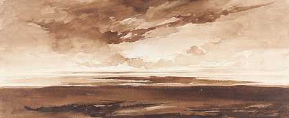 弗朗西斯·丹比的《日落海岸全景》