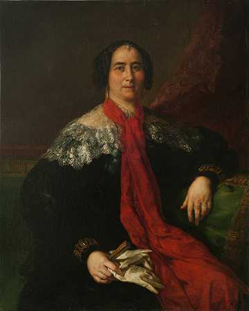 维森特·洛佩斯·波塔尼亚的《西班牙女士》（一位不为人知的女士的肖像）