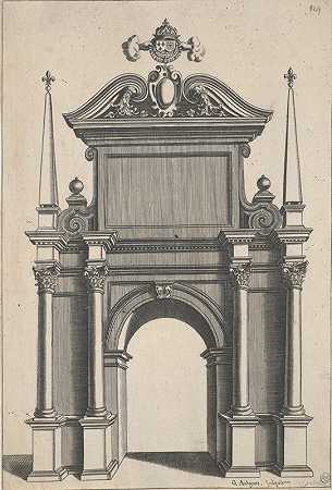 G.Autguers《科林斯柱式拱门的建筑设计》