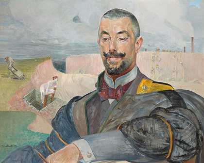 雅切克·马尔切夫斯基（Jacek Malczewski）的《Erazm Barącz肖像》
