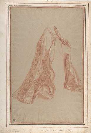 约瑟夫·玛丽·维恩（Joseph Marie Vien）的《戴着头巾的跪姿》
