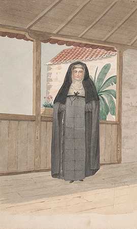 阿尔弗雷德·迪斯顿的《圣克拉拉骑士团修女》