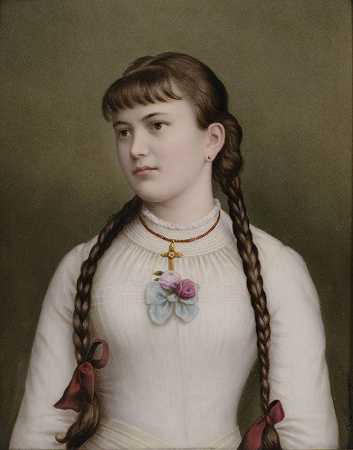 “安东妮娅·约翰娜·施韦默（1874-1926），来自塔夫海姆，克里斯托夫·戴宁格