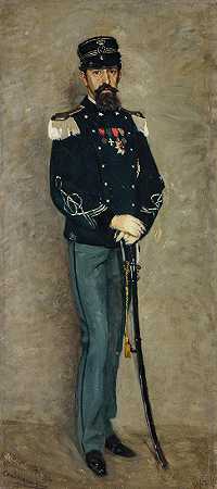 费德里科·赞多梅内吉的《步兵上尉肖像》