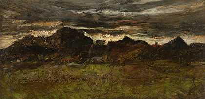 约瑟夫·弗兰克·库里尔的《达豪附近的风景》