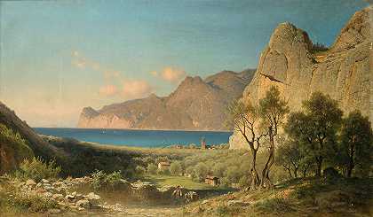 Aleksander Swieszewski的《地中海风景》