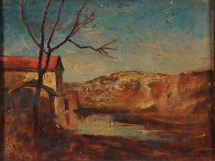 弗朗索瓦·奥古斯特·拉维尔的《岩石磨坊》