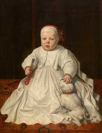 彼得·范·林特的《儿童肖像》