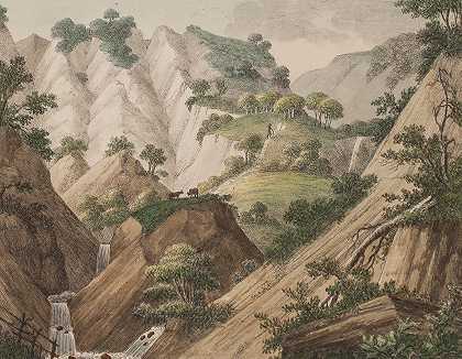 “瑟伦·L·兰格（søren L.Lange）的Møn白垩山脉景色