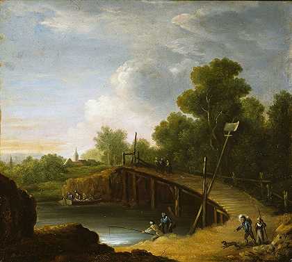 弗雷德里克·彼得森的《桥梁风景》