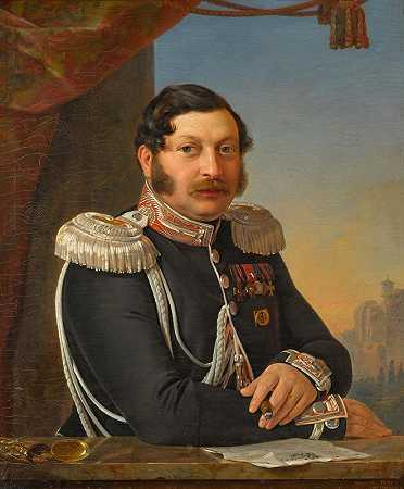 《费多尔·切尔尼舍夫肖像》皮门·尼基奇·奥尔洛夫