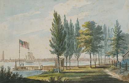 帕维尔·彼得罗维奇·斯维宁《特拉华河对面的费城》