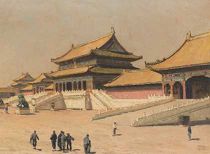 埃里希·基普斯《在北京故宫》