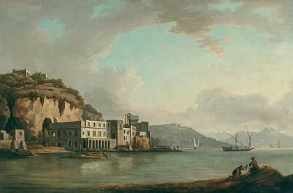 威廉·马洛的《那不勒斯湾与圣玛丽亚·德格利·安杰利》