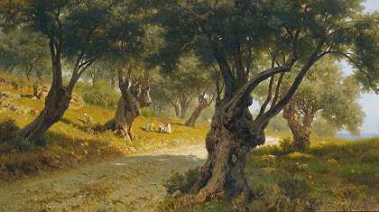 弗朗西斯科·洛雅科诺的《巴勒莫橄榄林》